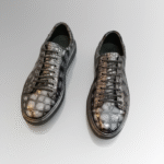 Crocodile Graphite Sneakers-alt2