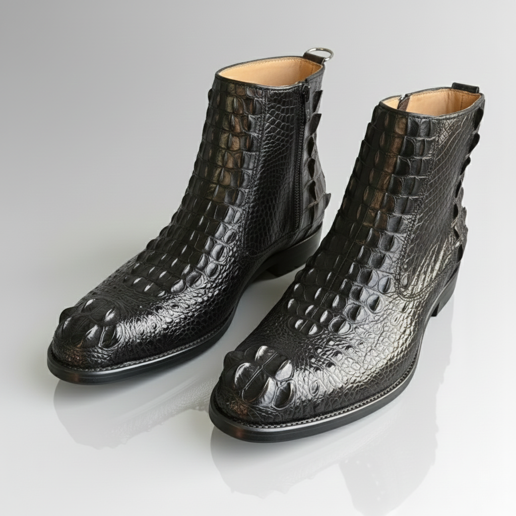 Crocodile Skull Boots-alt2