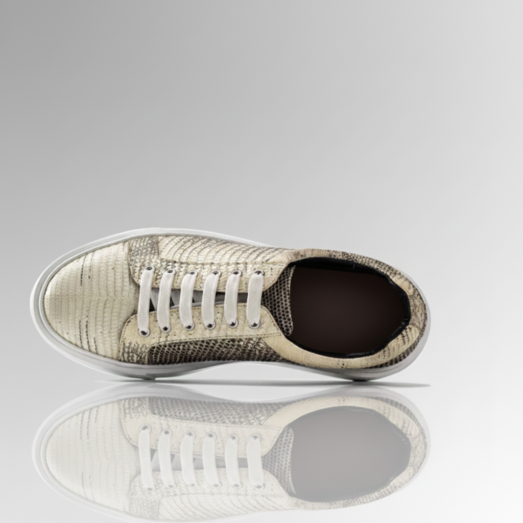Lizard Leather Sneakers-alt3
