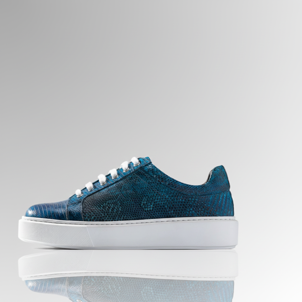 Lizard Leather Sneakers-alt6
