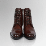 Handcrafted ostrich leather boots
