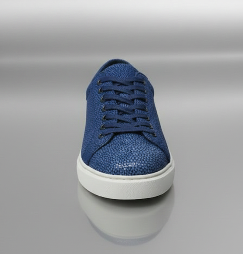 Stingray Leather Low-Top Sneakers-alt10