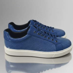 Stingray Leather Low-Top Sneakers