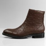 Ostrich Zip Boots-alt2