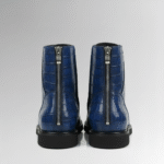 Crocodile Sapphire Zip Boots-alt2