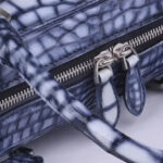 Crocodile Arctic Blue Briefcase-alt7