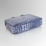 Crocodile Arctic Blue Briefcase-alt4