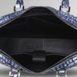 Crocodile Arctic Blue Briefcase-alt8