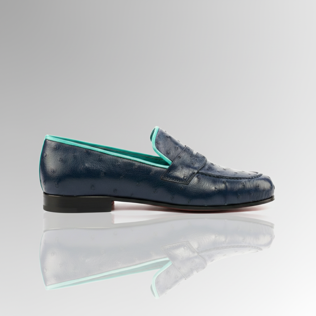 Ostrich Riviera Loafers-alt2