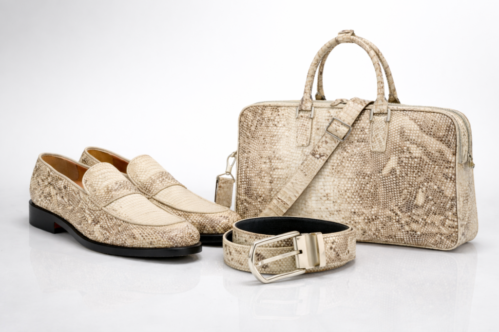 lizard leather goods