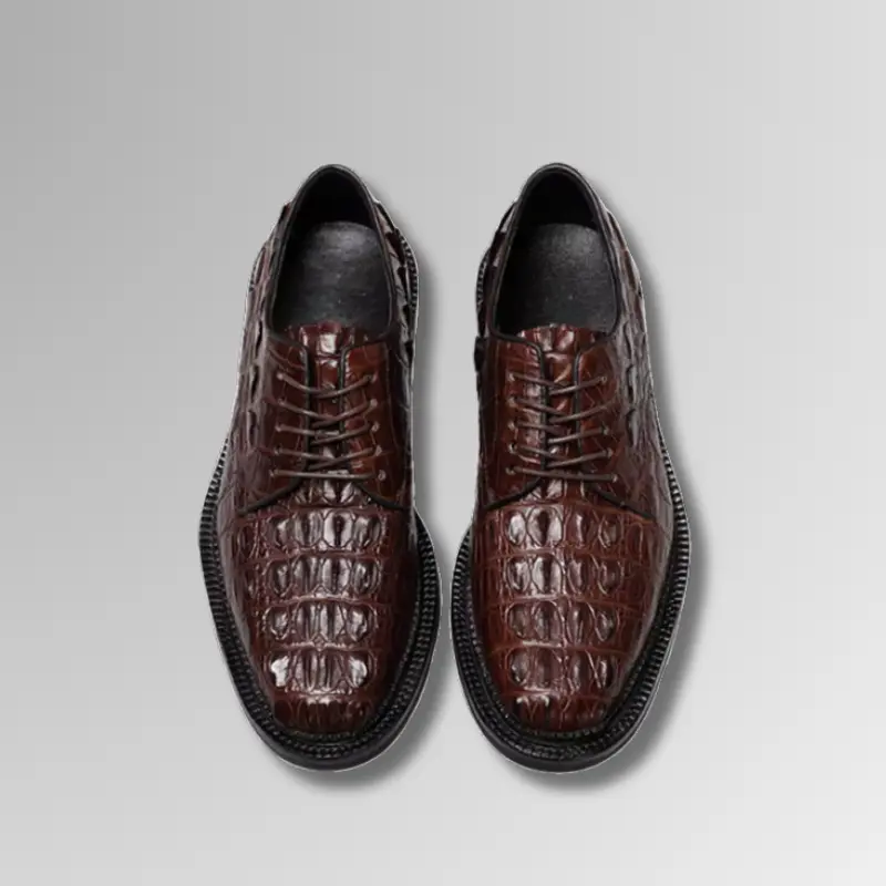 Crocodile Hornback Skin Shoes