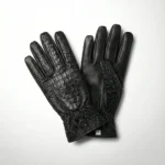 Crocodile Leather Gloves-alt3