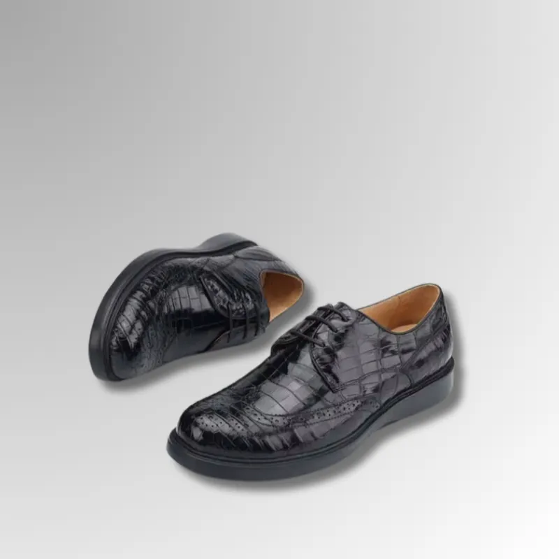 Crocodile Skin Brogue shoes