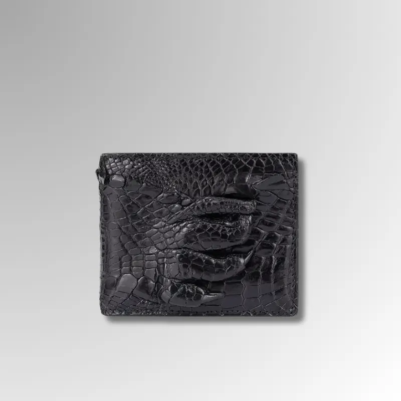 Genuine Crocodile Claw Leather Wallet