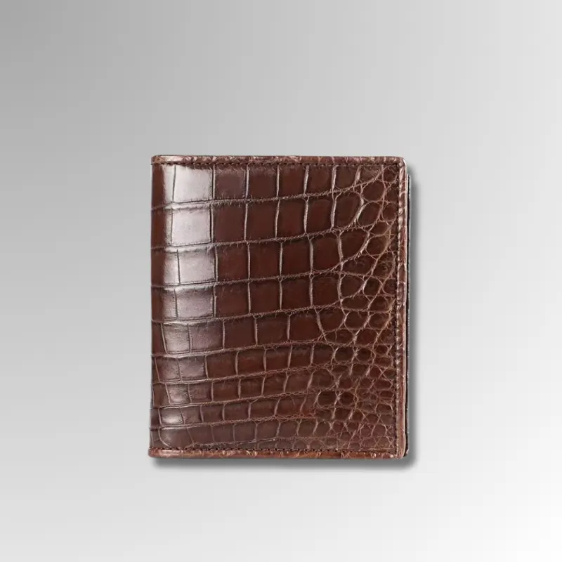 Genuine Crocodile Leather Wallet