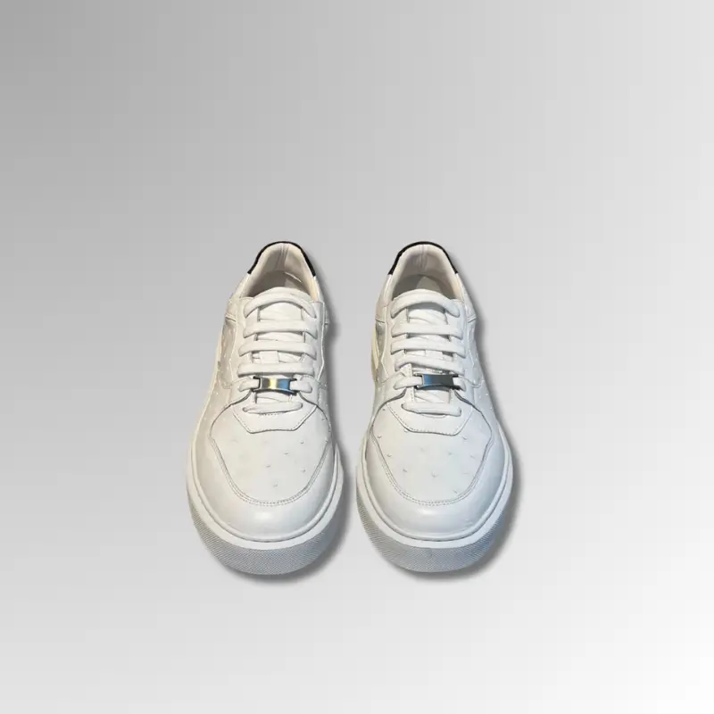 Ostrich Skin Sneakers