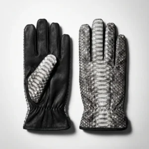 Python Leather Gloves