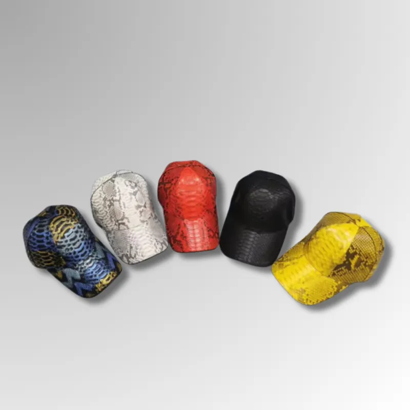 Python Snake Skin Baseball Cap