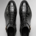Luxury Elastic Bande Alligator Boots