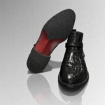 Luxury Elastic Bande Alligator Boots