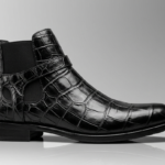 Luxury Elastic Bande Alligator Boots