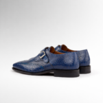 Sapphire Python Monk Shoes