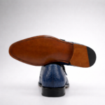 Sapphire Python Monk Shoes