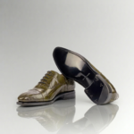 Verdant Green Alligator Oxford