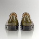 Verdant Green Alligator Oxford