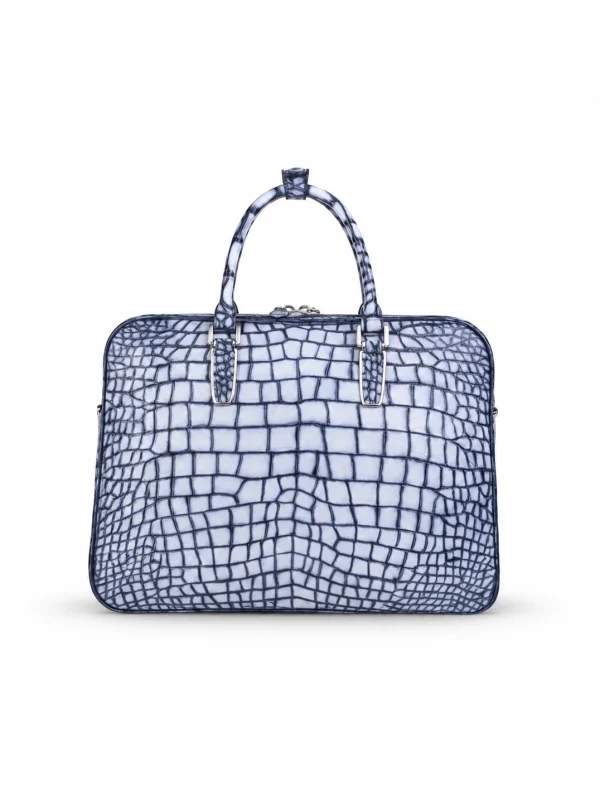 Murano Alligator Briefcase