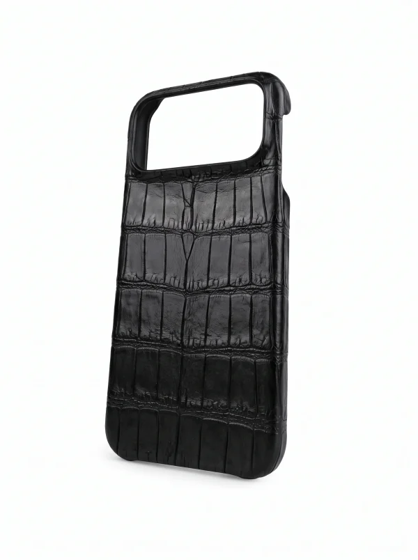 Belly Palladino Crocodile iPhone Case, three-quarter view