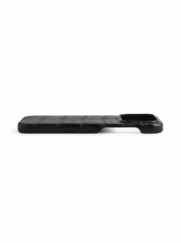 Belly Palladino Crocodile iPhone Case, angled view
