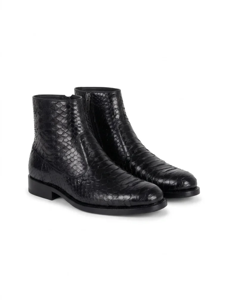 Cortina Python Ankle Boot