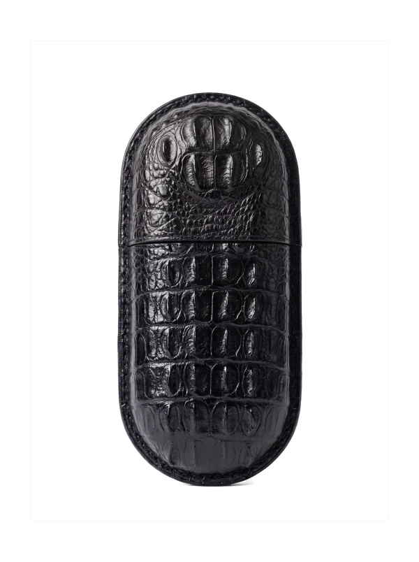 Gubbio Crocodile Glasses Case