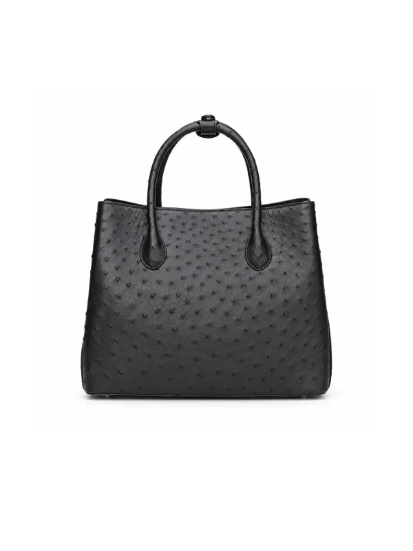 Murano Ostrich Shoulder Bag
