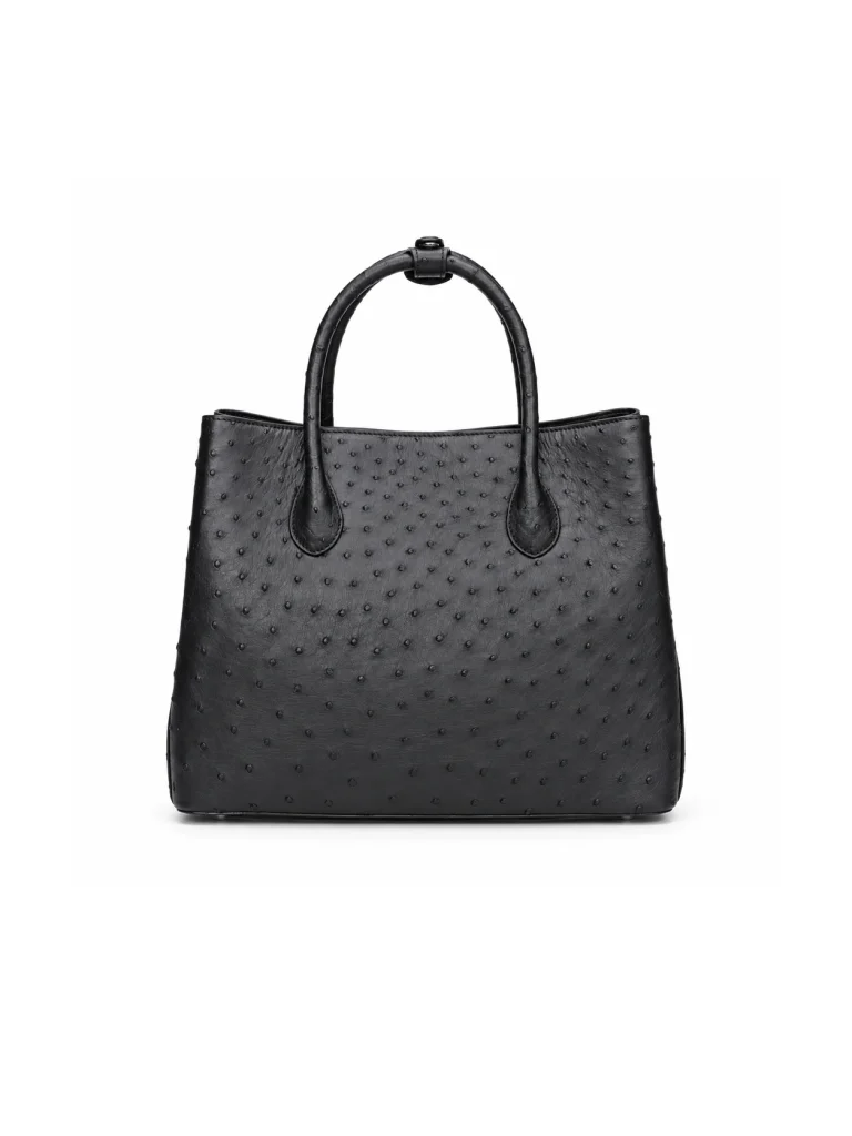 Murano Ostrich Shoulder Bag