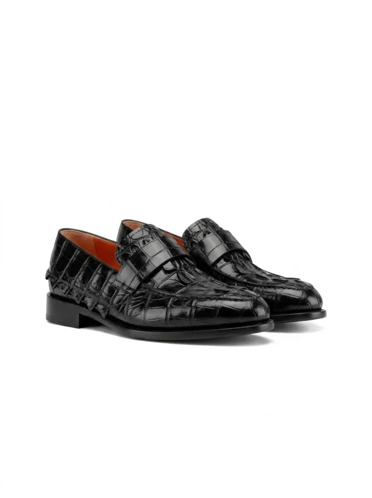 Positano Crocodile Loafer