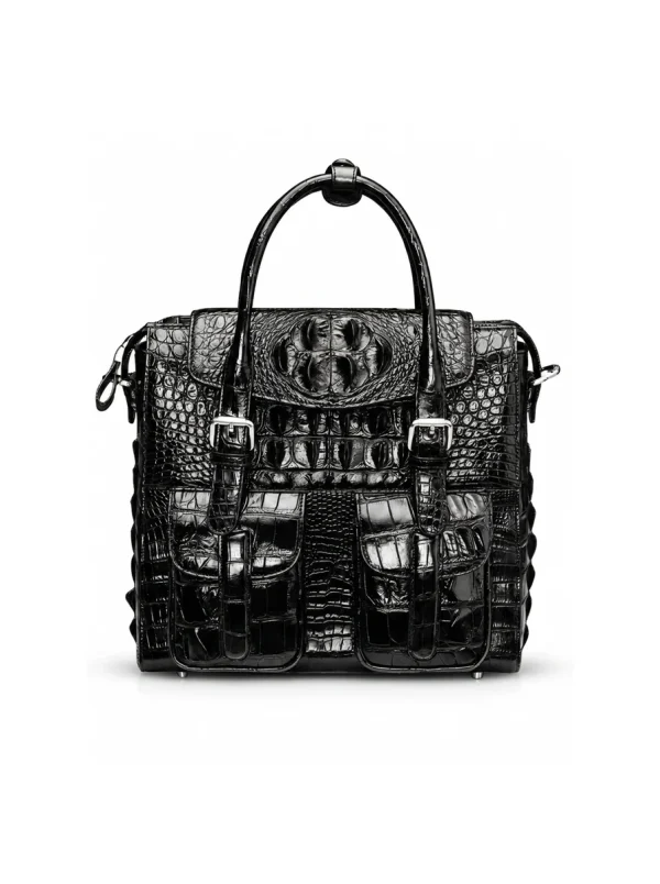 Burano Crocodile Tote