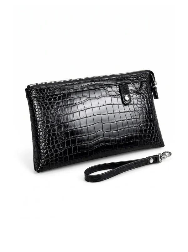 Spoleto Crocodile Zip Pouch