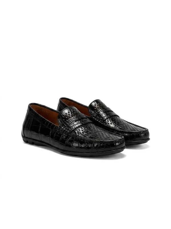 Amalfi Alligator Slip-On Loafer