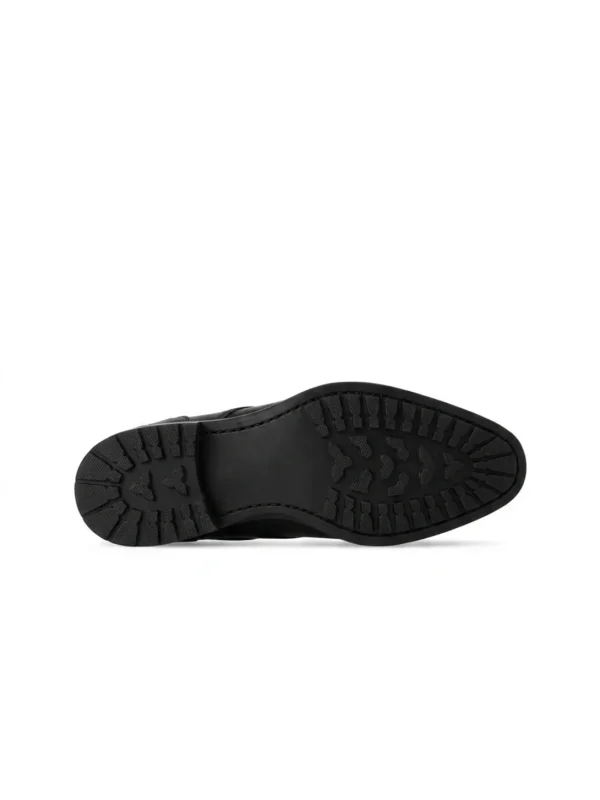 Black Vittoriosa Python Ankle Boots, sole