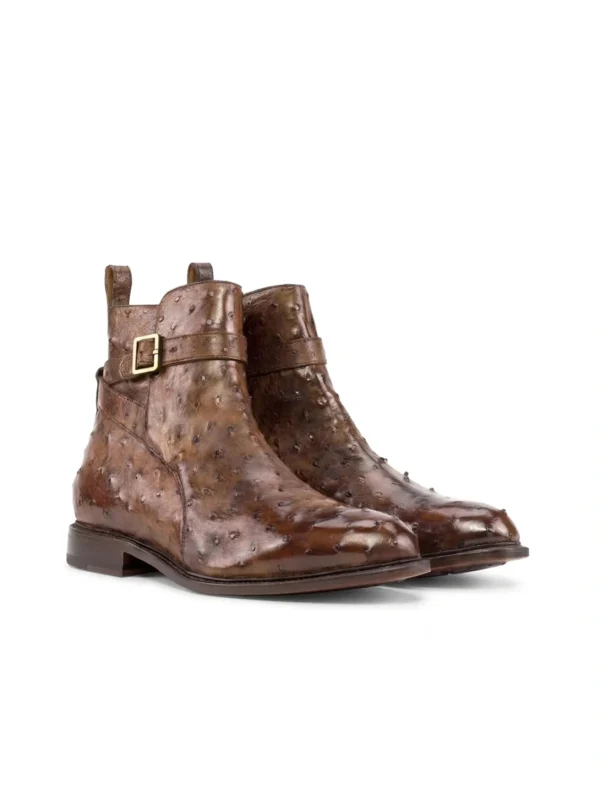 Cortina Ostrich Jodhpur Boot