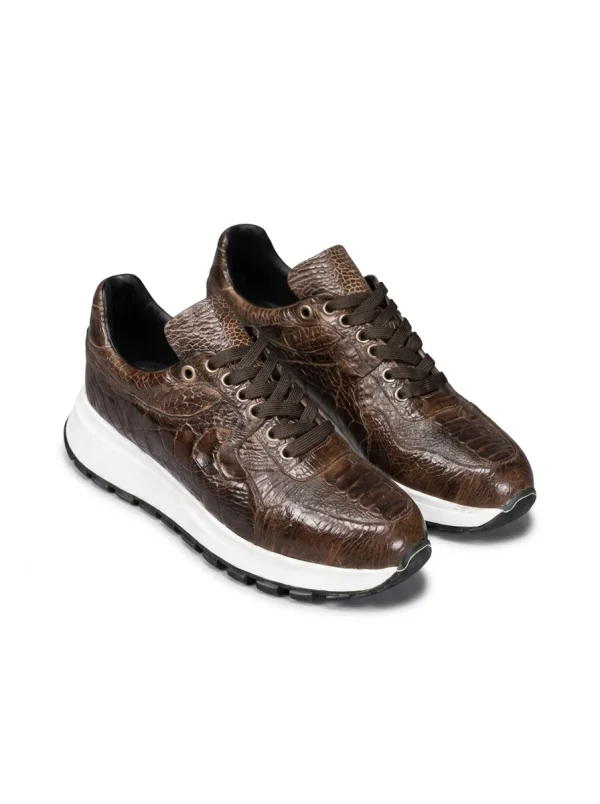 Lucca Ostrich Sneaker
