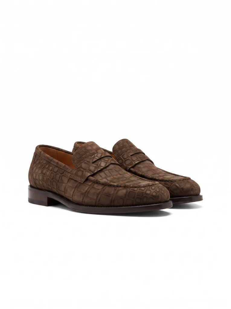 Ravello Crocodile Loafer