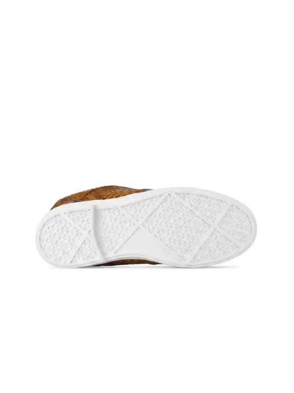 Camel Montferrat Python Sneakers, sole