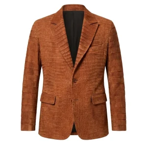 Garibaldi Crocodile Blazer