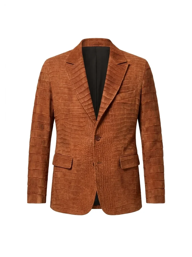 Garibaldi Crocodile Blazer