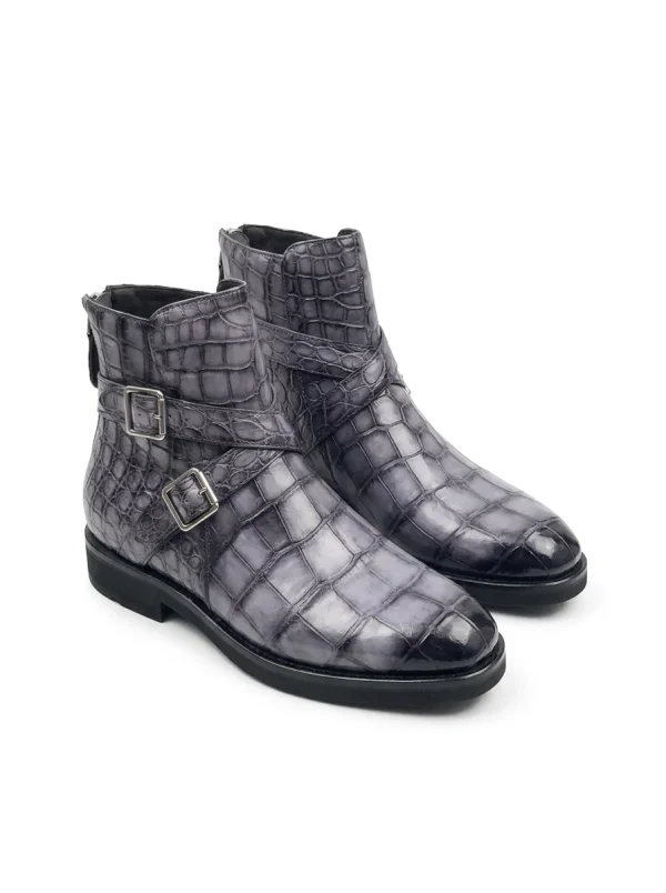 Aosta Alligator Ankle Boot