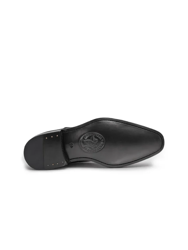 Grey Marquesa Stingray Derby Shoes, sole