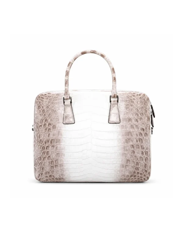 Giudecca Crocodile Briefcase